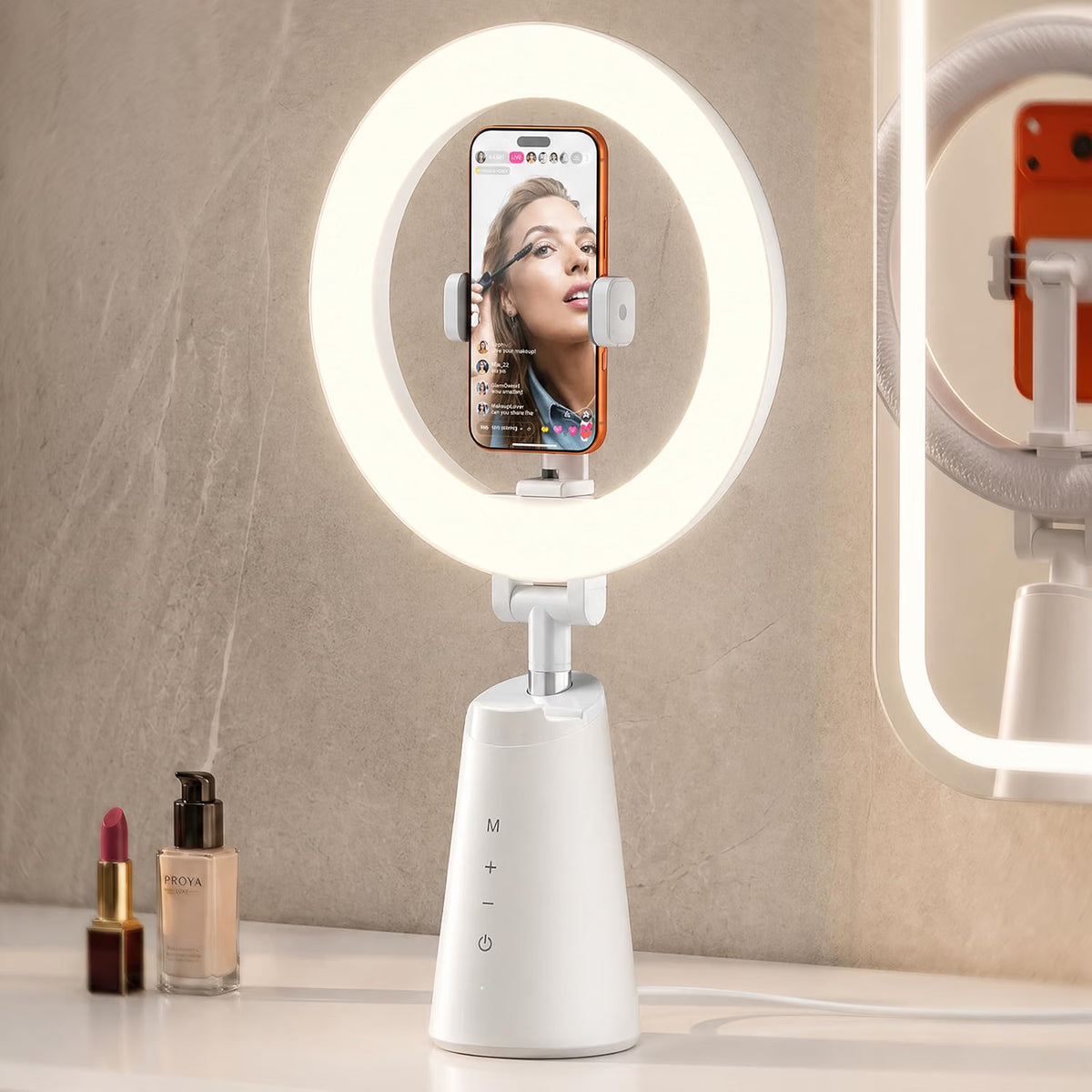 HALLUV Makeup Light  for Video Recording, Live Stream, TikTok, YouTube