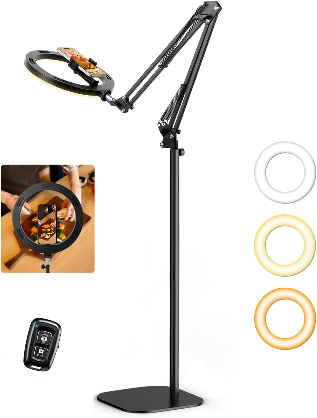 Eversop 621 Ring Light with Stand Tripod