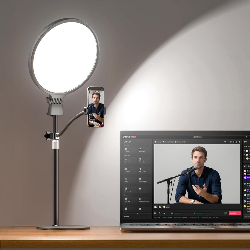 Evershop P03 Ring Light with Stand