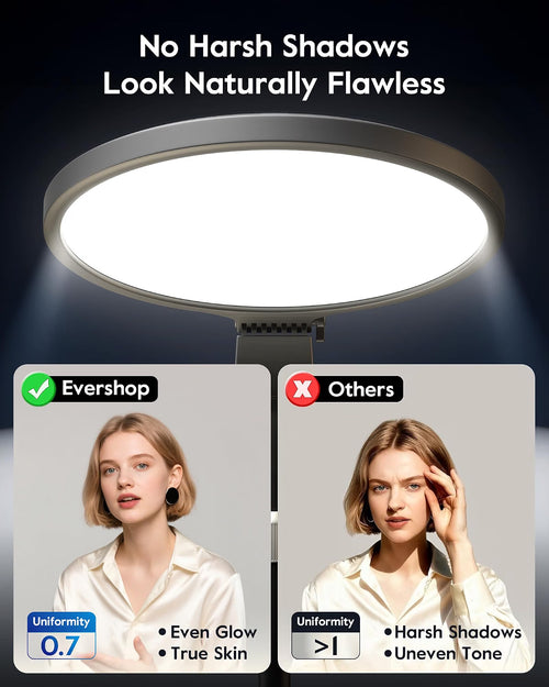 Evershop P03 Ring Light with Stand