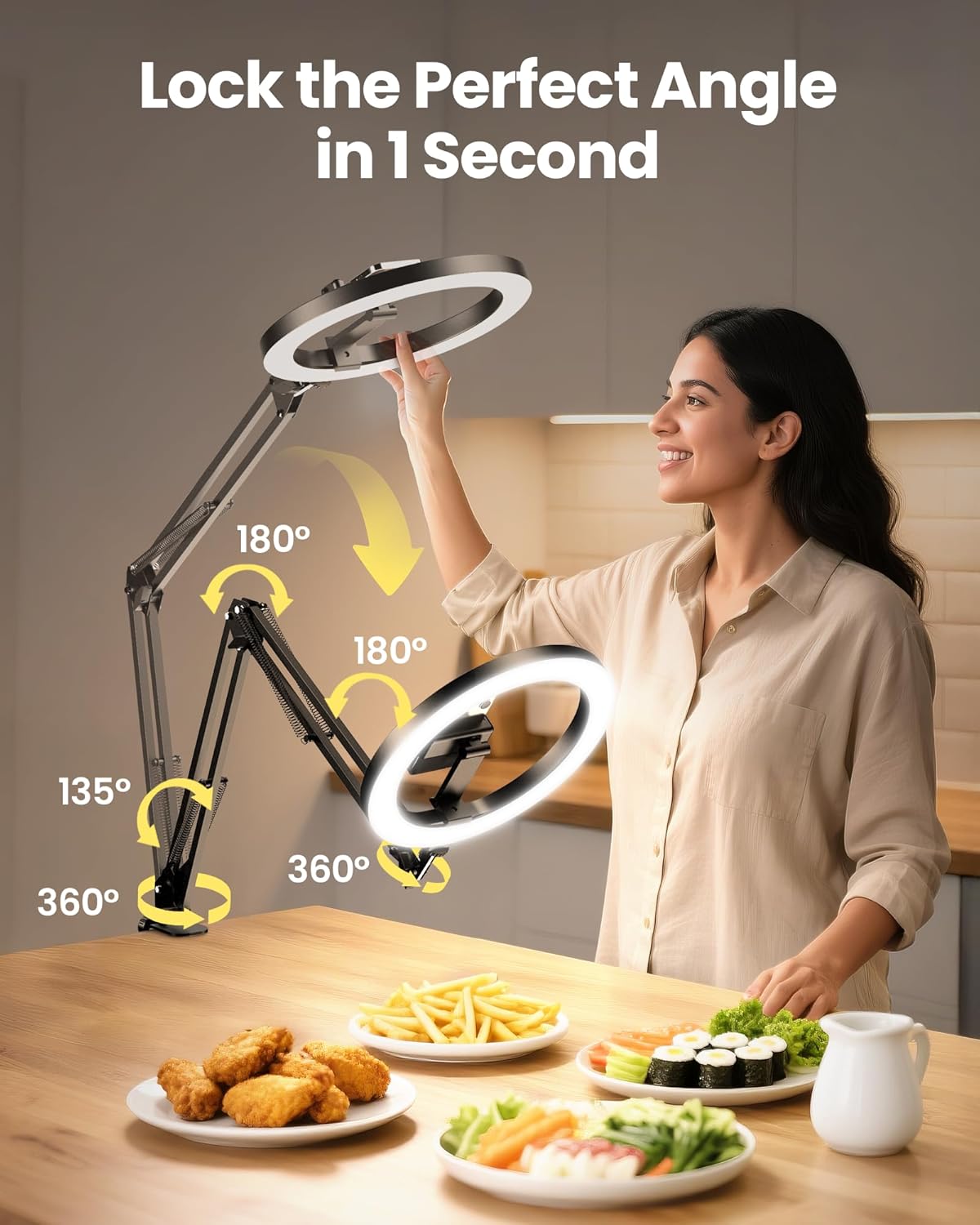 Evershop 619  Overhead Ring Light