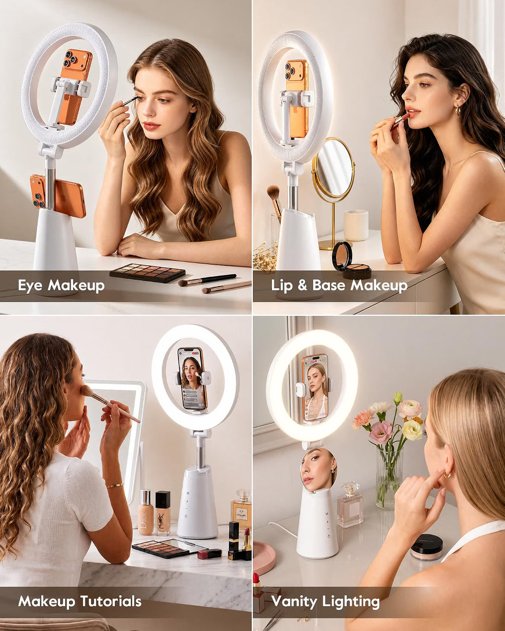 HALLUV Makeup Light  for Video Recording, Live Stream, TikTok, YouTube